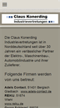 Mobile Screenshot of konerding.de